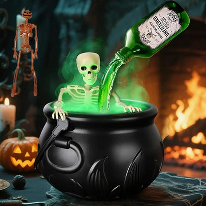 Halloween Gifts Flame Witch Bucket Halloween Decorations Indoor