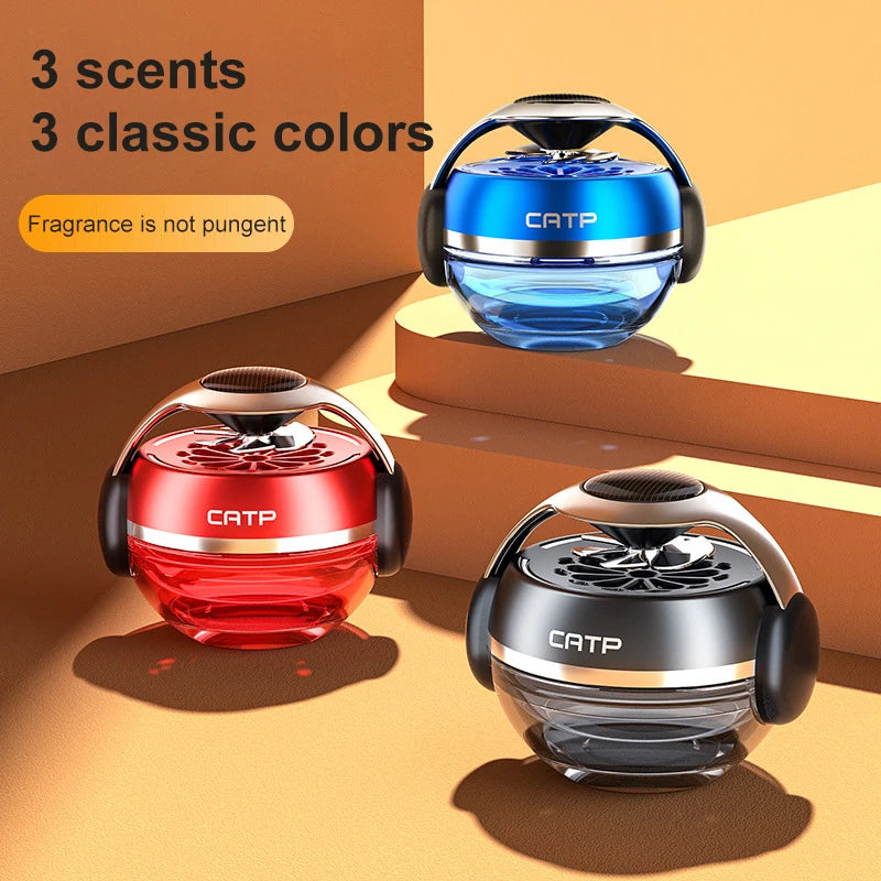 Solar Car Perfume Personalized Car Dashboard Fragrance Diffuser Solar Powered Scent Enhancer Stylish Car Interior Decoration ﻿