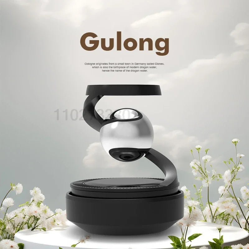 Solar Car Air Freshener Interstellar Levitation Rotating Auto Flavoring Car Perfume Deodorant Diffuser Interiors Accessories