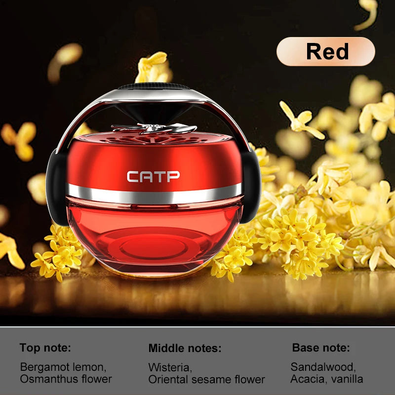 Solar Car Perfume Personalized Car Dashboard Fragrance Diffuser Solar Powered Scent Enhancer Stylish Car Interior Decoration ﻿