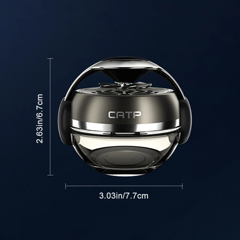 Solar Car Perfume Personalized Car Dashboard Fragrance Diffuser Solar Powered Scent Enhancer Stylish Car Interior Decoration ﻿