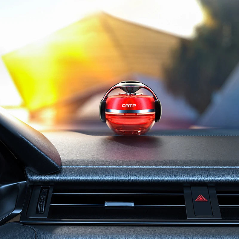 Solar Car Perfume Personalized Car Dashboard Fragrance Diffuser Solar Powered Scent Enhancer Stylish Car Interior Decoration ﻿