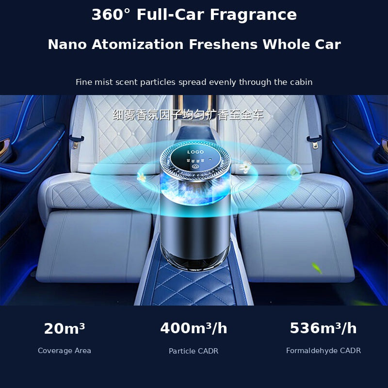 New Fog Landscape Car Aroma Diffuser Auto Decor